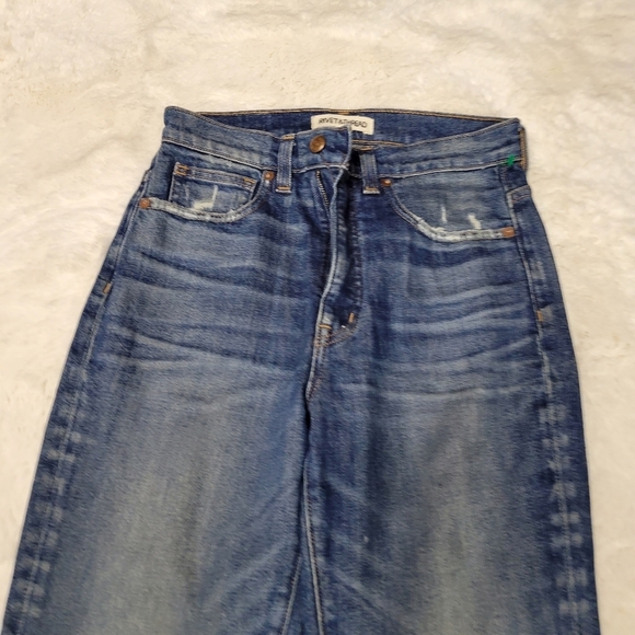 Madewell Rivet & Thread Cali Demi-Boot Jeans in Norvell Wash Size 26 - Picture 11 of 13